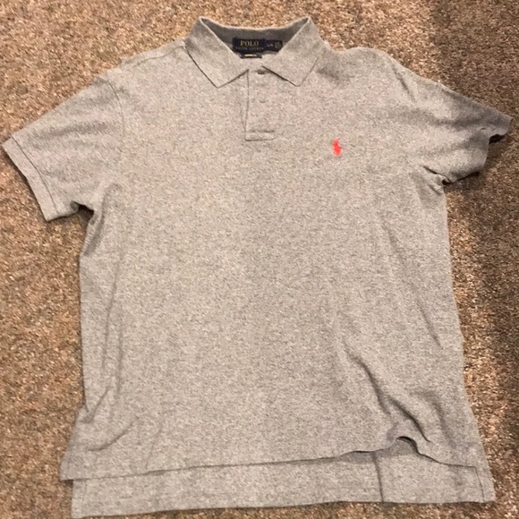grey ralph polo